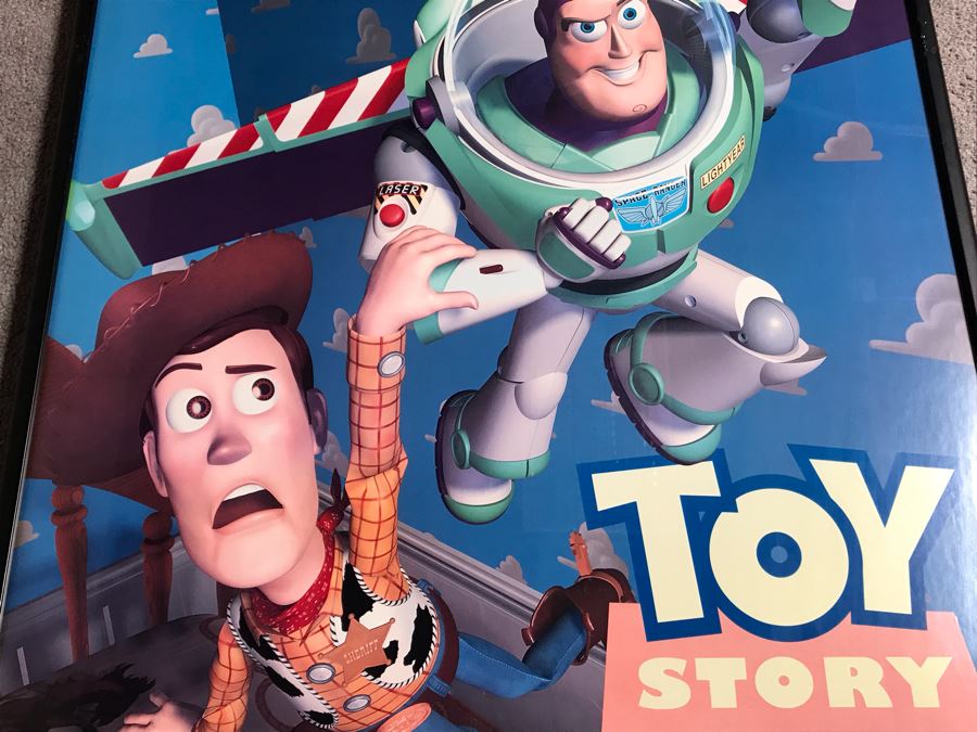 Framed Vintage Original Toy Story One Walt Disney Pictures Movie Poster 28 X 41 [Photo 4]