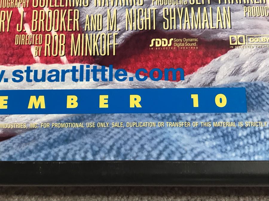Framed Vintage Stuart Little Movie Poster 28 X 41 [Photo 7]