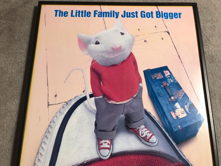 Framed Vintage Stuart Little Movie Poster 28 X 41 [Photo 3]