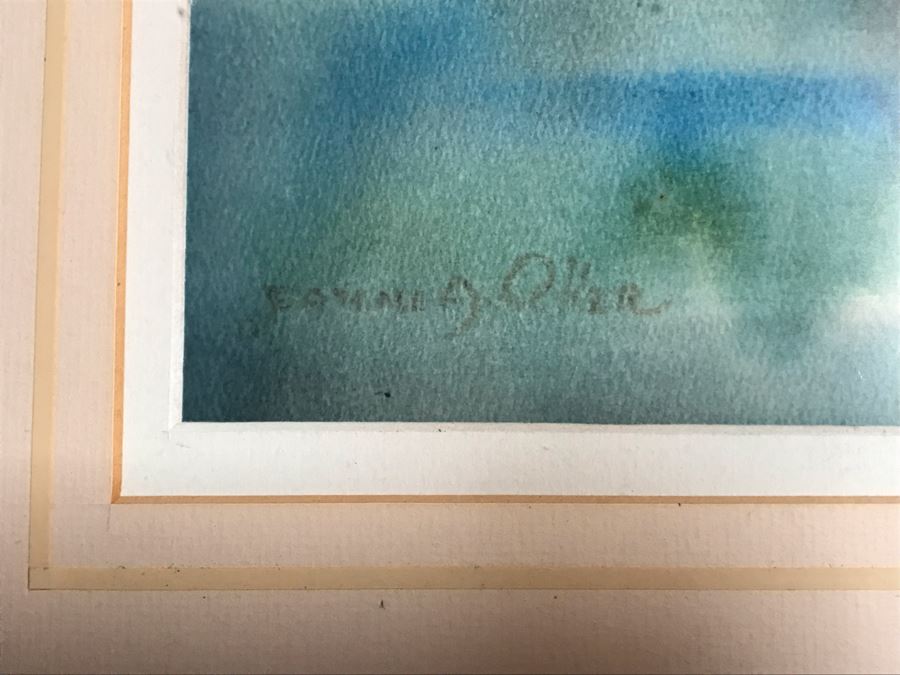 Original Landscape Watercolor Painting By Jeanne A. Ocker Carmel Valley, CA 16W X 22H [Photo 11]