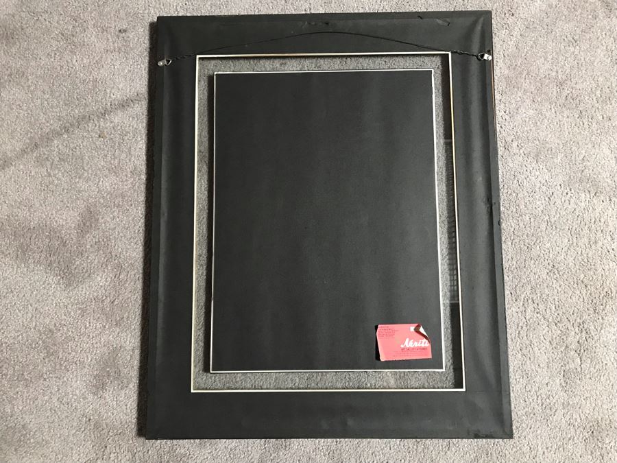 Nicely Framed Australian Aboriginal Art Print By Malla Bulurru 21.5 X 26.5 [Photo 12]