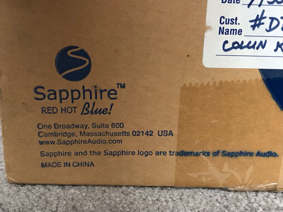 New With Box Sapphire Speakers IW40 Two-Way High Performance In-Wall Speakers - Two Speakers [Photo 6]