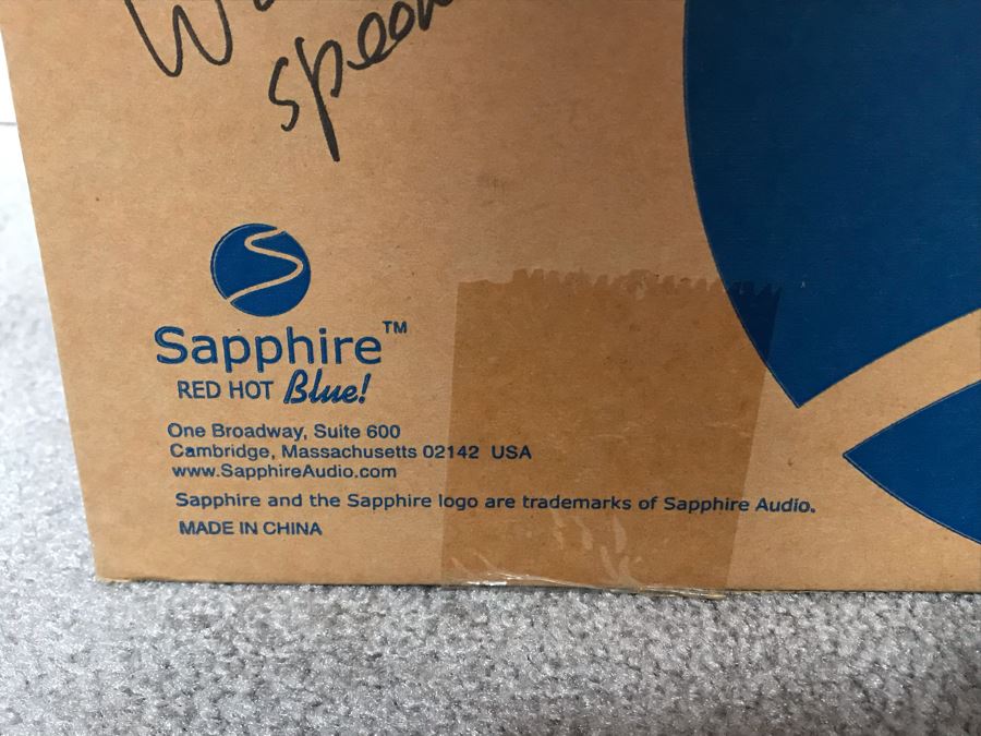 New With Box Sapphire Speakers IW30 Two-Way High Performance In-Wall Speakers - Two Speakers [Photo 4]