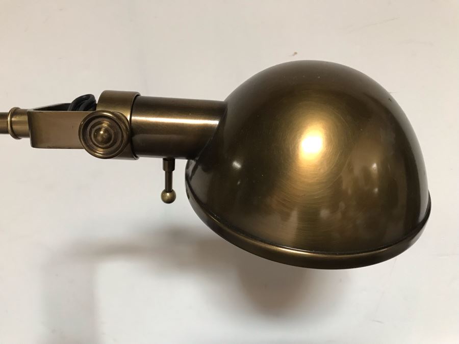 Pottery Barn Brass Adjustable Desk Lamp [Photo 4]