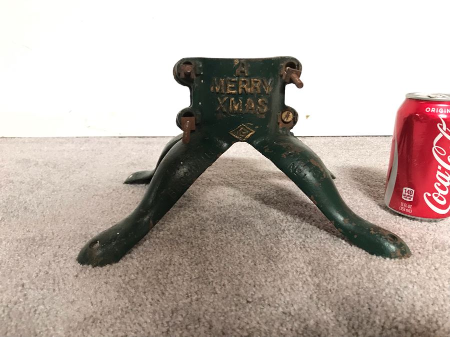 Vintage Cast Iron Smart Brockville Christmas Tree Stand [Photo 4]