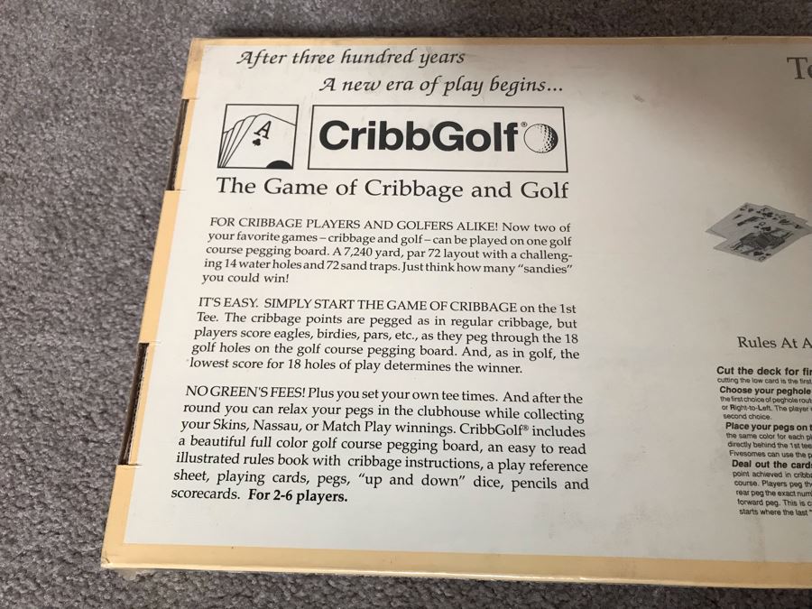 New Sealed CribbGolf Board Game [Photo 4]