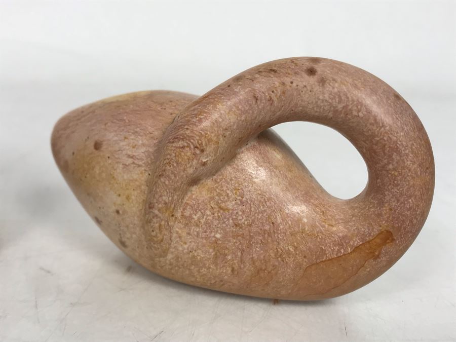 Pair Of African Hand Carved Stone Animal Figurines [Photo 4]