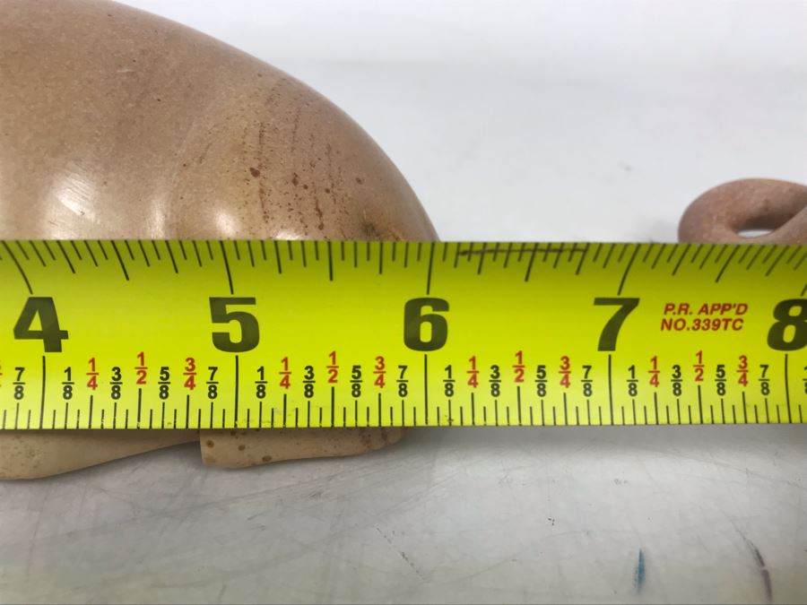 Pair Of African Hand Carved Stone Animal Figurines [Photo 9]