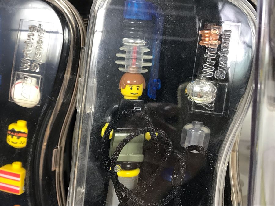 Lego Writing System Rotating Store Display With (20) New LEGO Pens 12W X 20H [Photo 13]