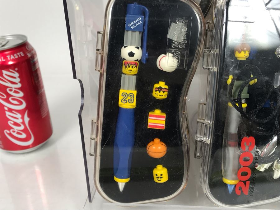 Lego Writing System Rotating Store Display With (20) New LEGO Pens 12W X 20H [Photo 11]