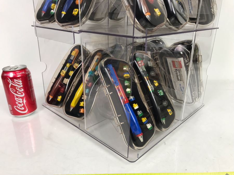 Lego Writing System Rotating Store Display With (20) New LEGO Pens 12W X 20H [Photo 5]