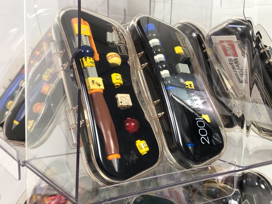 Lego Writing System Rotating Store Display With (20) New LEGO Pens 12W X 20H [Photo 20]