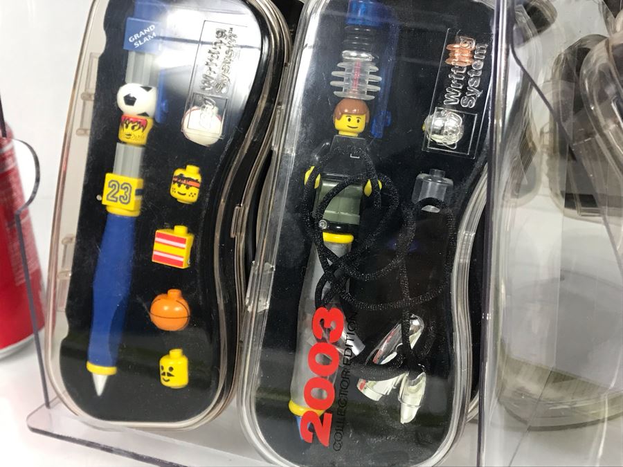 Lego Writing System Rotating Store Display With (20) New LEGO Pens 12W X 20H [Photo 12]