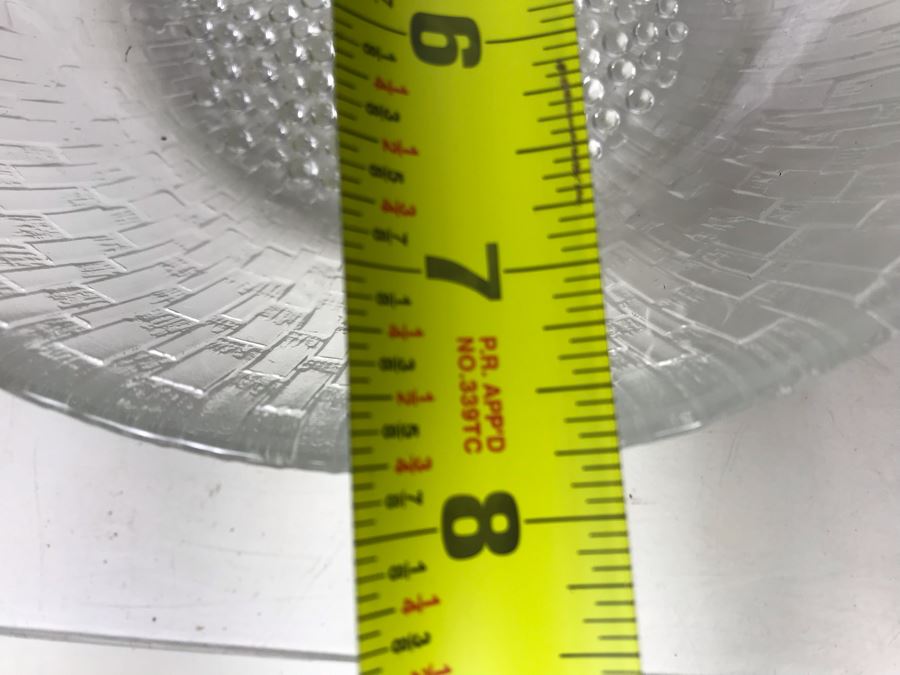 New Iittala Crystal Bowl With Box Made In Finland 7.75R [Photo 9]