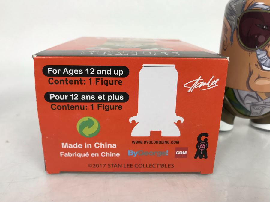 New Collectible Stan Lee Sodaz Vinyl Can Figurine With Box Art By Francisco Herrera Box [Photo 10]