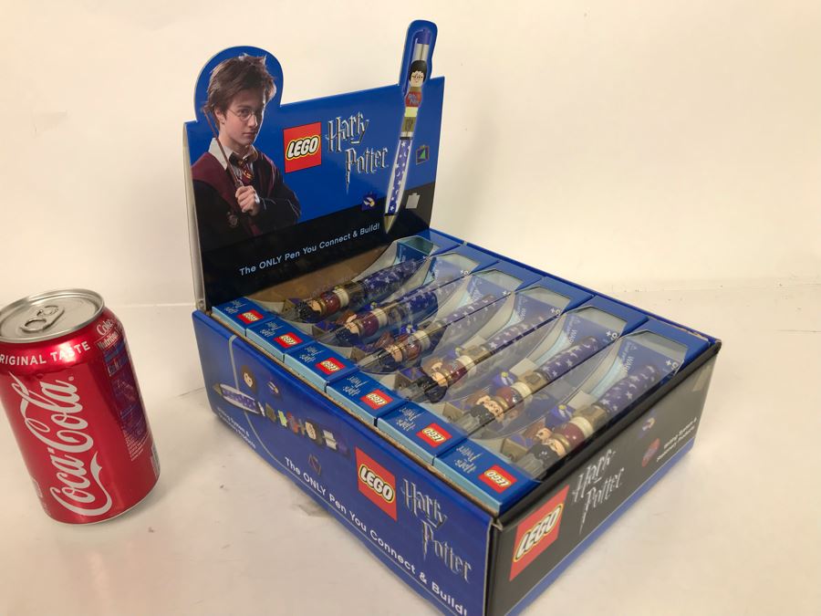 Twelve LEGO Harry Potter Collectible Pens With Harry Potter Store Display Merchandiser [Photo 7]