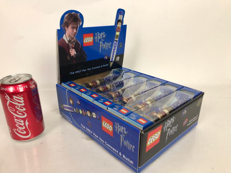Twelve LEGO Harry Potter Collectible Pens With Harry Potter Store Display Merchandiser [Photo 6]