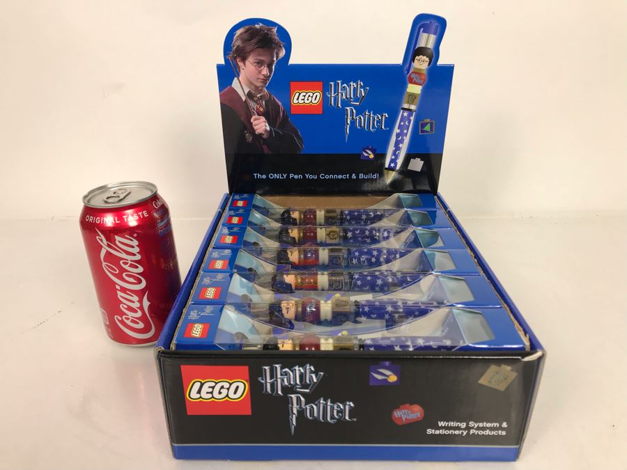 Twelve LEGO Harry Potter Collectible Pens With Harry Potter Store Display Merchandiser [Photo 2]