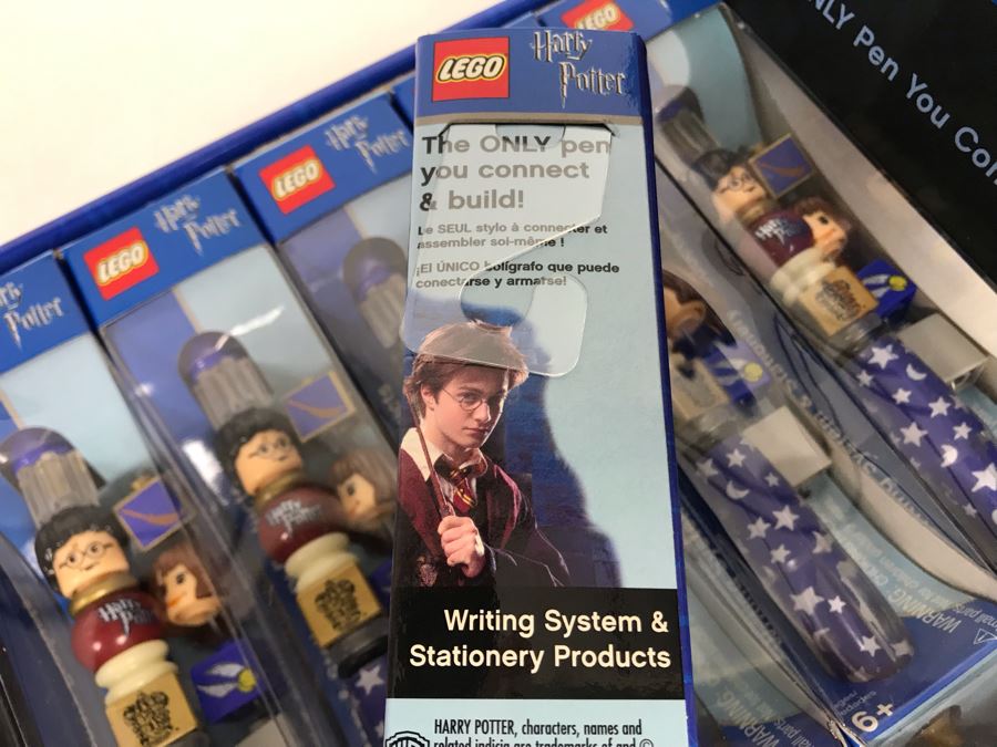 Twelve LEGO Harry Potter Collectible Pens With Harry Potter Store Display Merchandiser [Photo 10]