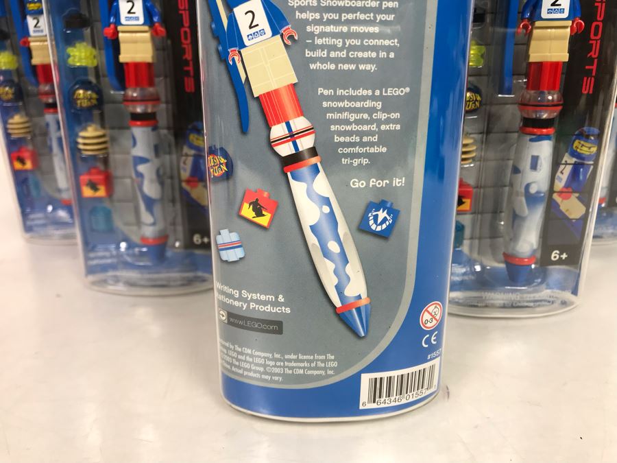 Six New LEGO Snowboarder Boy Pens [Photo 7]