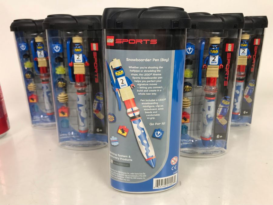 Six New LEGO Snowboarder Boy Pens [Photo 5]