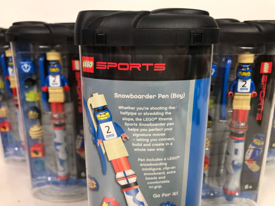Six New LEGO Snowboarder Boy Pens [Photo 6]