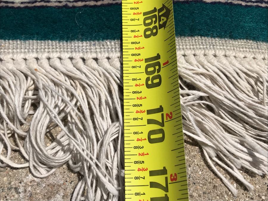 Vintage Handmade Persian Runner Rug Kashan Design Wool Rug Double Knot From Pakistan 2'6' X 14'1' Apx. 300 knots / sq. in. With Certificate Of Authenticity [Photo 18]