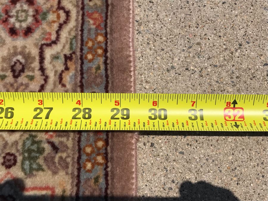 Vintage Handmade Persian Area Rug 2'5' X 4'9' Apx. 250 knots / sq. in. [Photo 13]