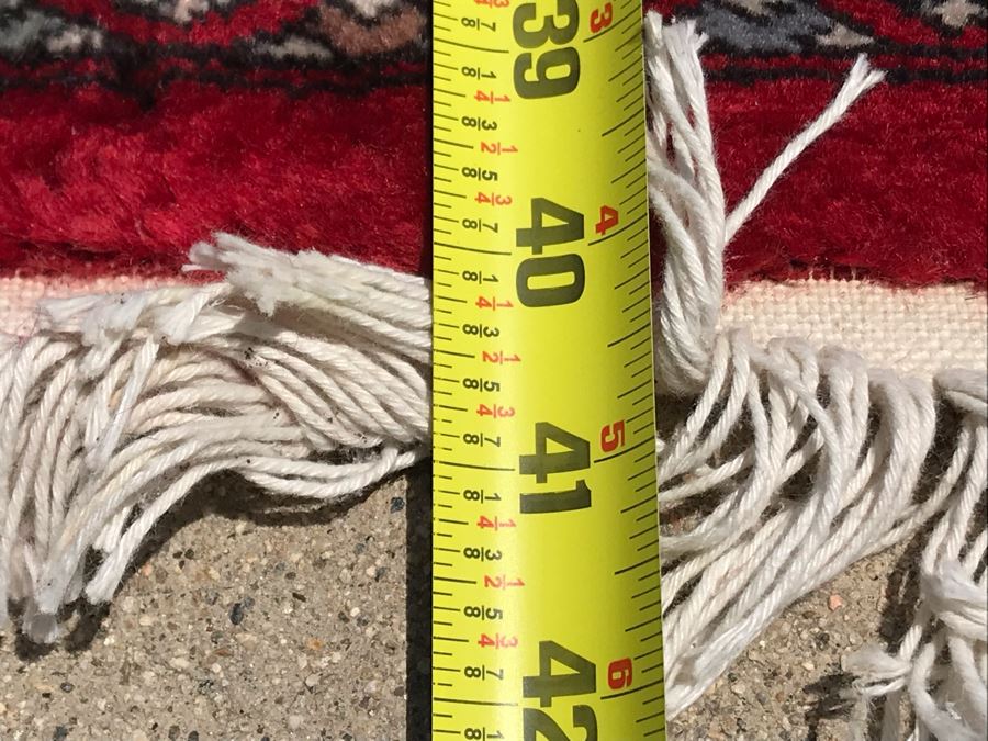 Vintage Handmade Persian Area Rug 2'1' X 3'5' Apx. 400 knots / sq. in. [Photo 12]