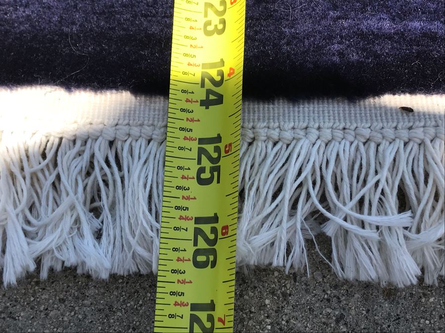 SIGNED Finely Knotted Persian Area Rug 8' X 10'5' Isfahan Design Wool Rug From Pakistan (Lahore) Apx. 300 knots / sq. in. Double Knot With Certificate Of Authenticity [Photo 30]