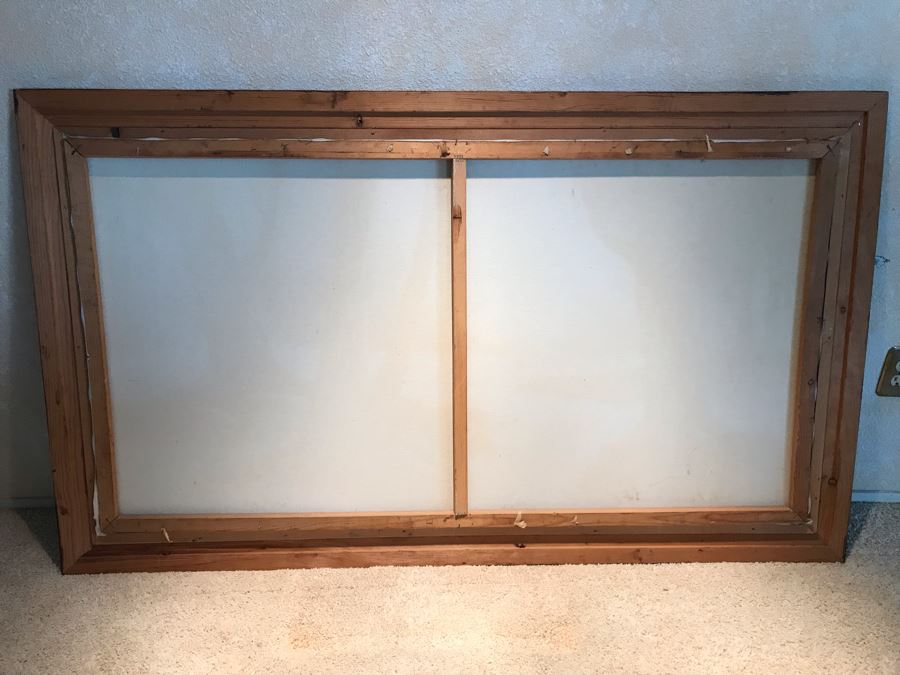 Original Oil Painting Of Stream Through Forrest Unsigned But Attributed To Jorge Prieto B [Photo 8]