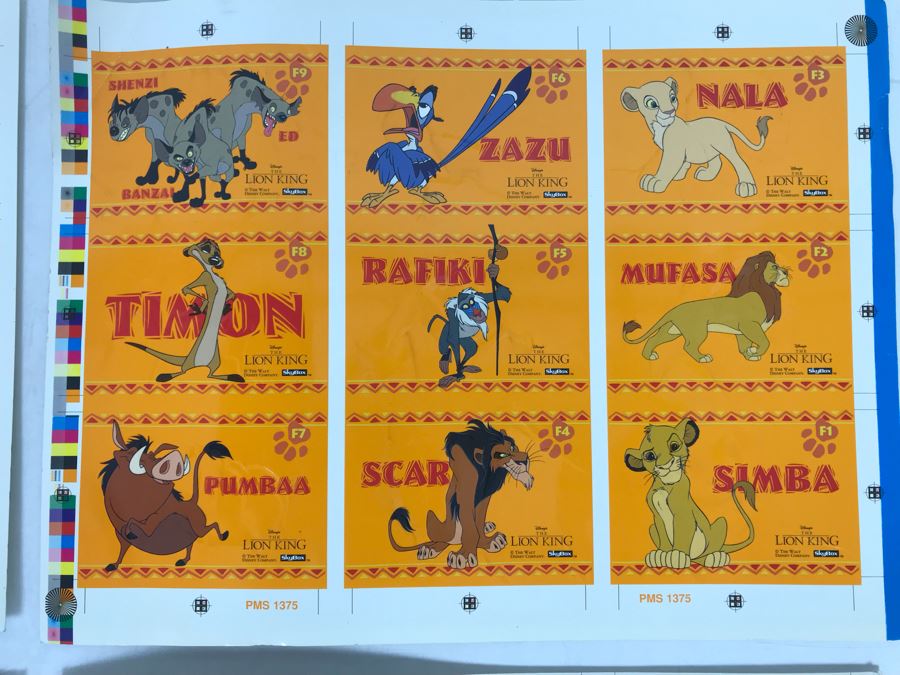 SkyBox Uncut Cards From Gargoyles, The Lion King And Snow White [Photo 13]