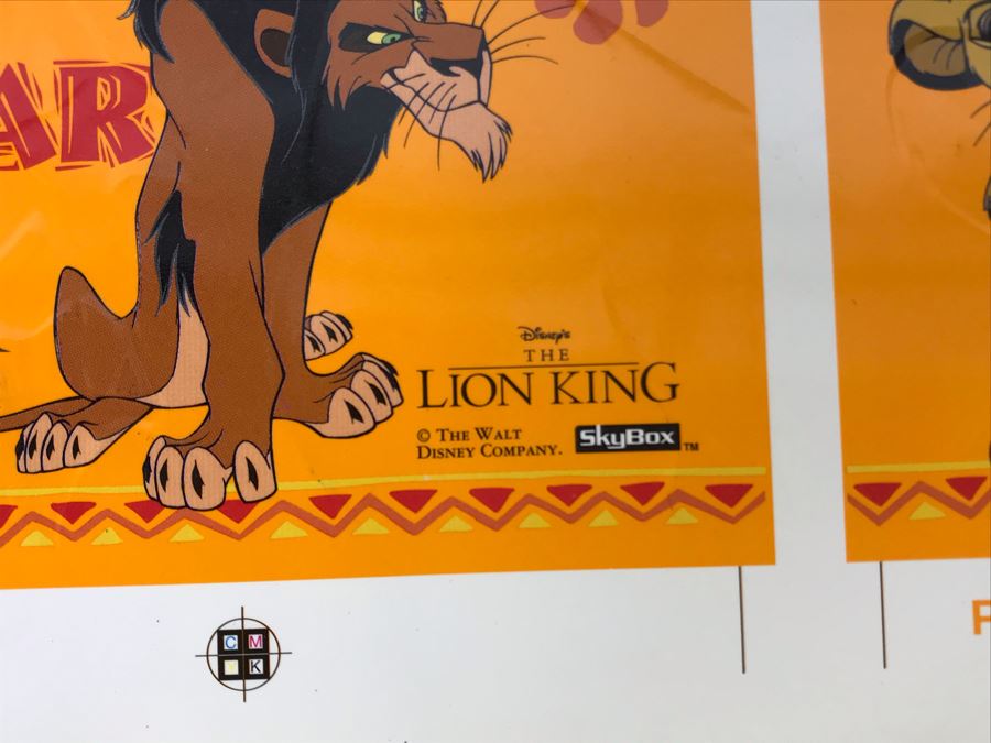 SkyBox Uncut Cards From Gargoyles, The Lion King And Snow White [Photo 14]