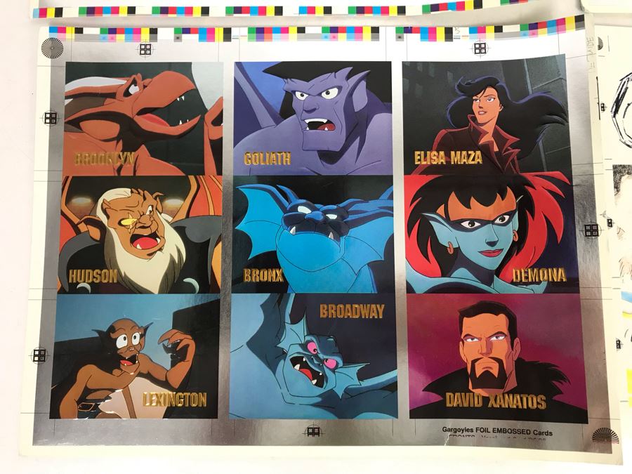 SkyBox Uncut Cards From Gargoyles, The Lion King And Snow White [Photo 6]