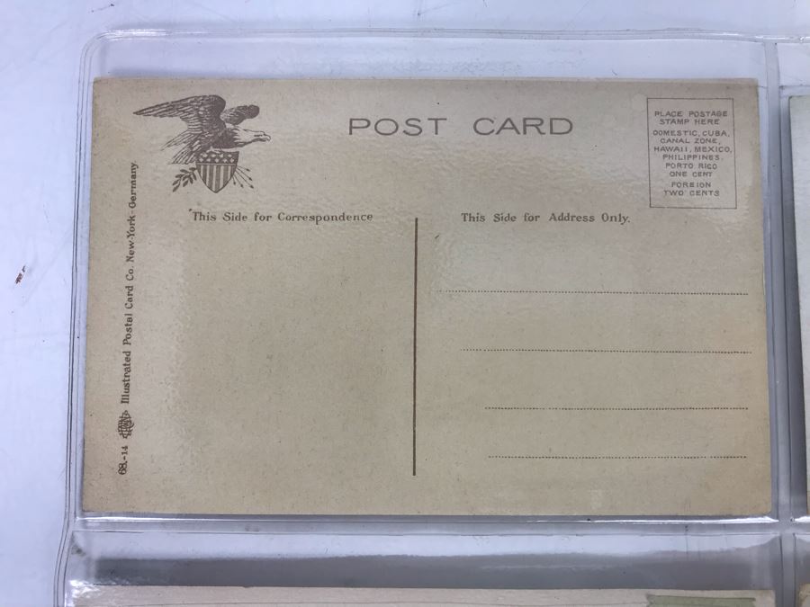 Set Of Four Vintage R.R. Railroad Postcards (Some Postmarked) [Photo 11]