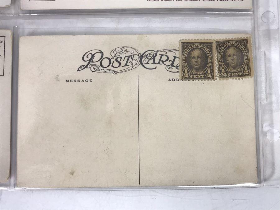 Set Of Four Vintage R.R. Railroad Postcards [Photo 7]