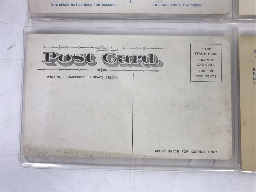 Set Of Four Vintage R.R. Railroad Postcards [Photo 7]