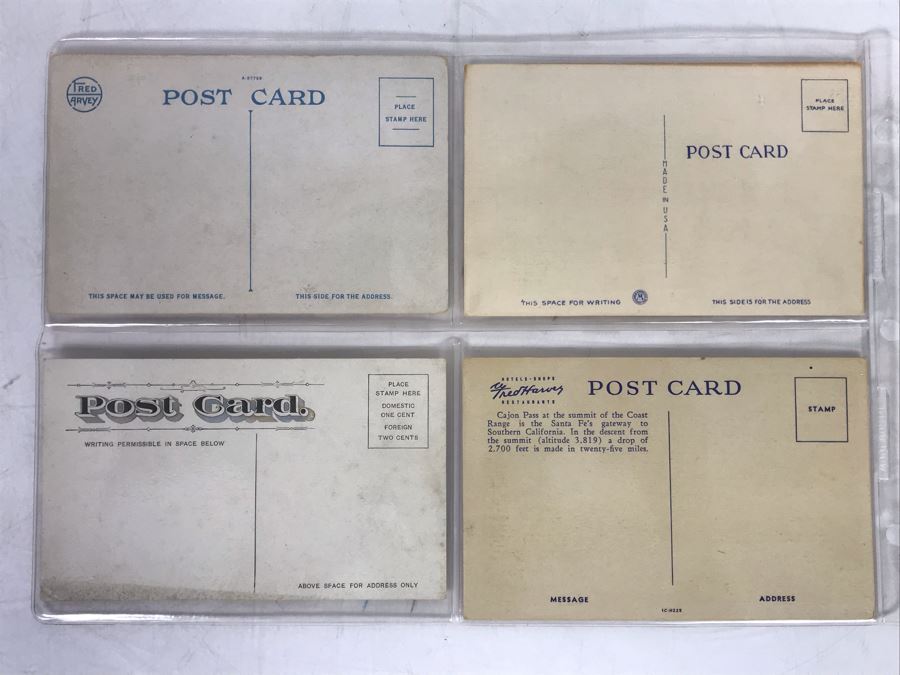 Set Of Four Vintage R.R. Railroad Postcards [Photo 6]