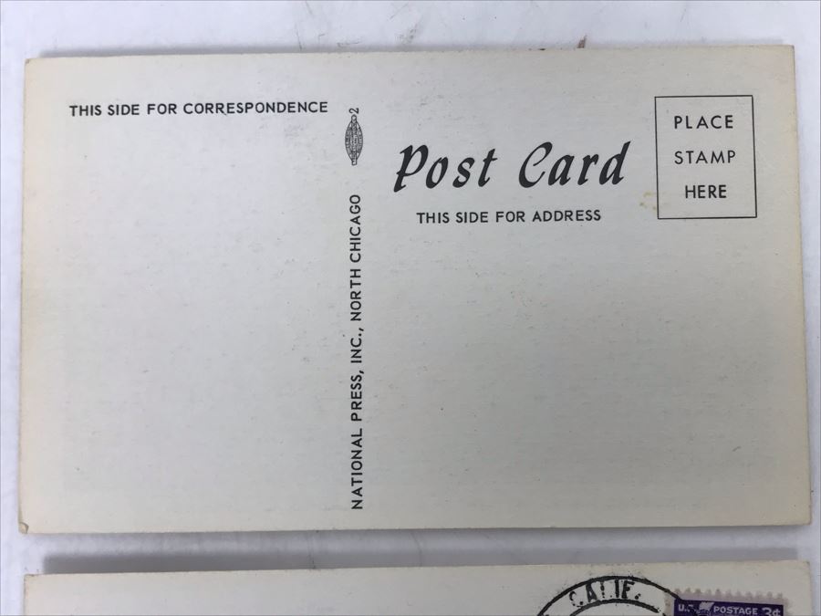 Vintage Carlsbad, CA Hotel By The Sea And State Street Carsbad Postcards [Photo 7]