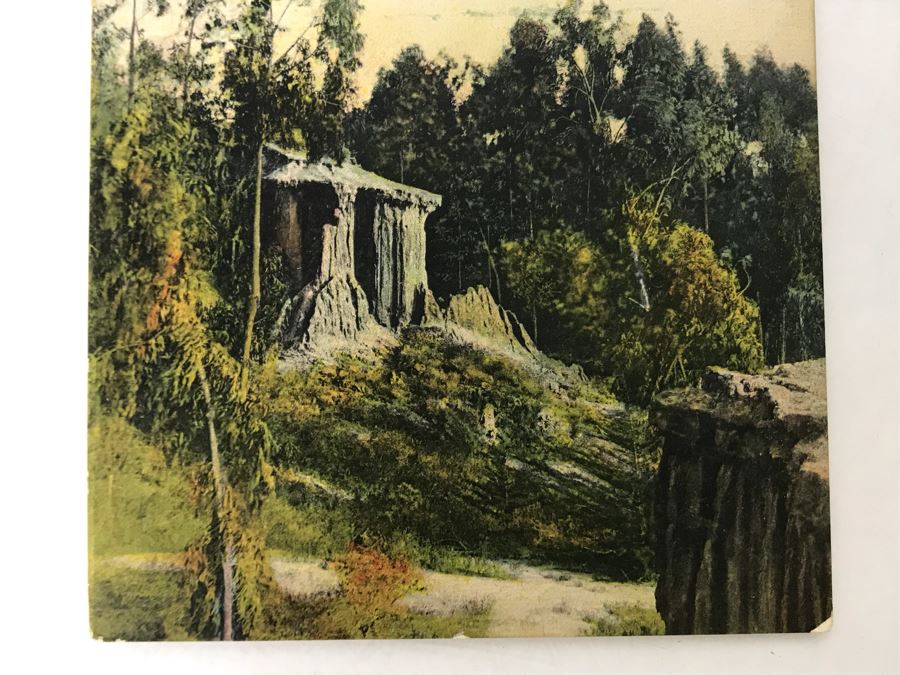 Antique Postmarked 1915 Bluff Scene At 'Stratford Inn' Del Mar, CA [Photo 3]