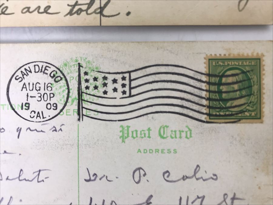 Antique And Vintage Postcards From Hotel Del Coronado, Coronado Beach, CA Postmarked 1909, 1910, 1952 [Photo 10]