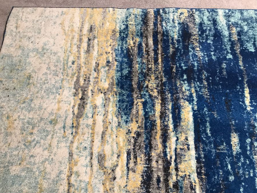 Modern Turkish Synthetic Area Rug By NuLoom Bodrum Made In Turkey 5' X 7'5' [Photo 6]