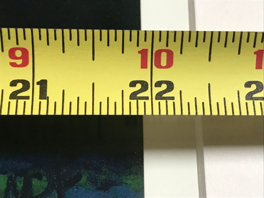 Framed Hand Signed Max R. Scharf Limited Edition Print Titled 'Creation' 22 X 15 [Photo 7]