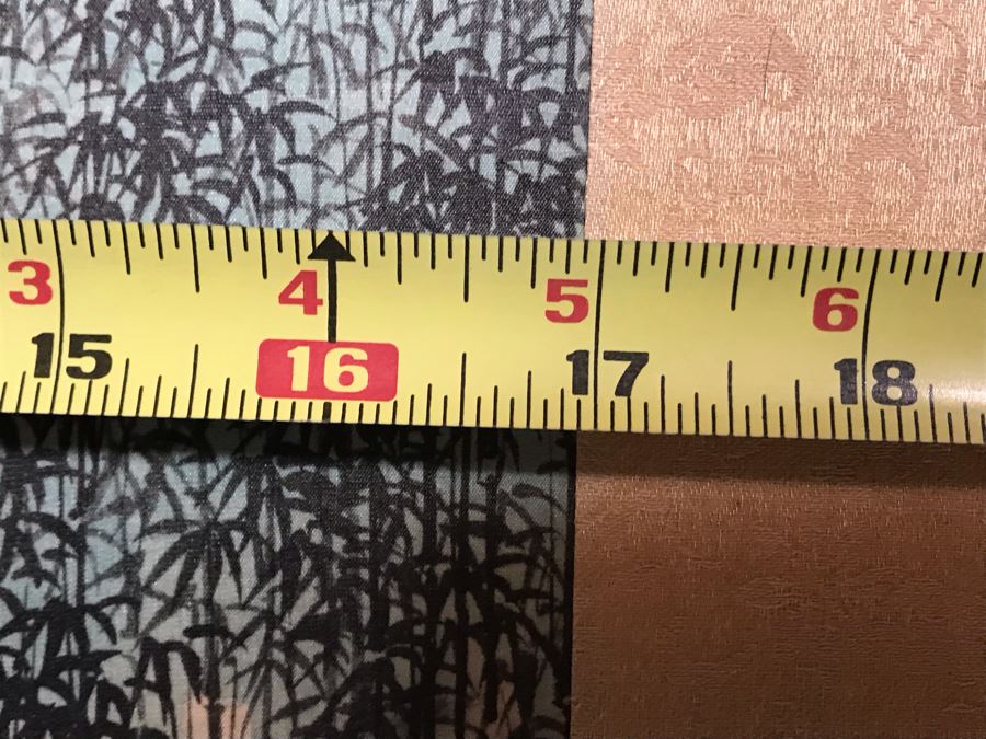 Original Signed Chinese Landscape Scroll Painting 17 X 42 [Photo 12]