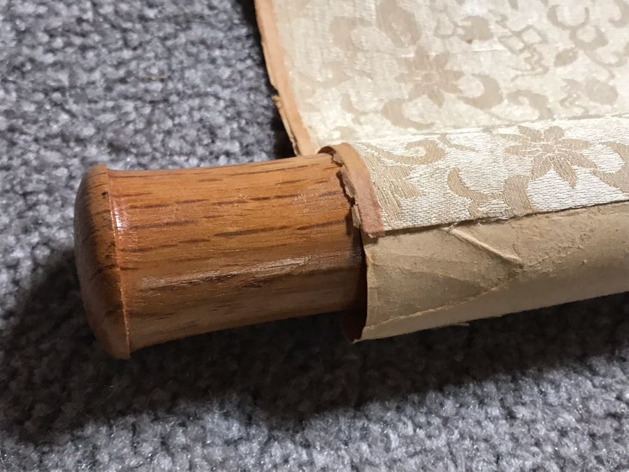 Original Signed Chinese Landscape Scroll Painting 17 X 42 [Photo 8]