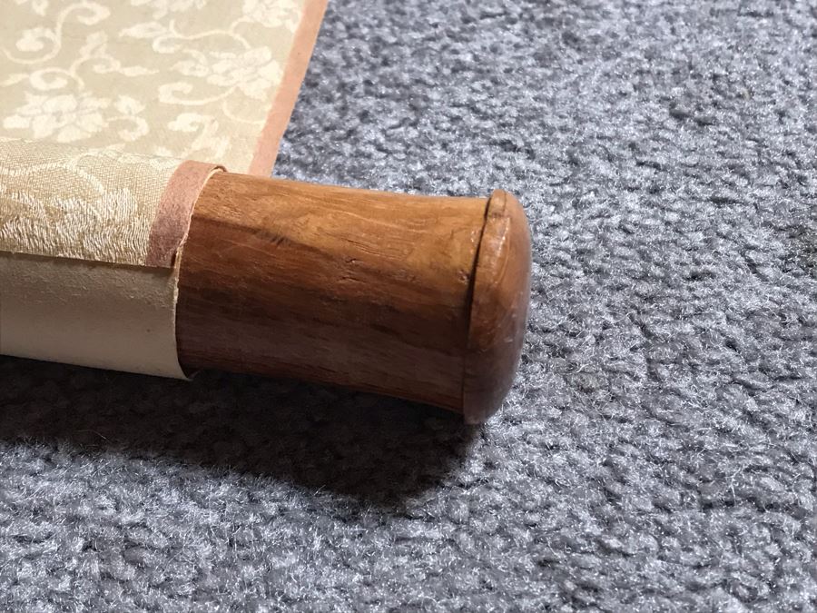 Original Signed Chinese Landscape Scroll Painting 17 X 42 [Photo 27]