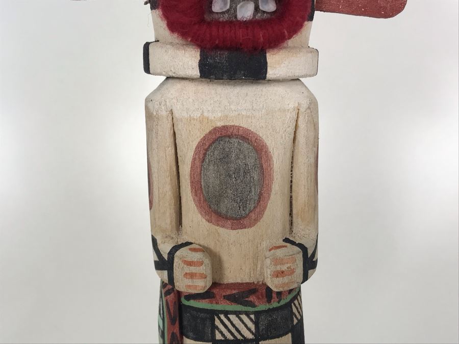 Signed Native American Kachina Doll 8W X 10H [Photo 5]