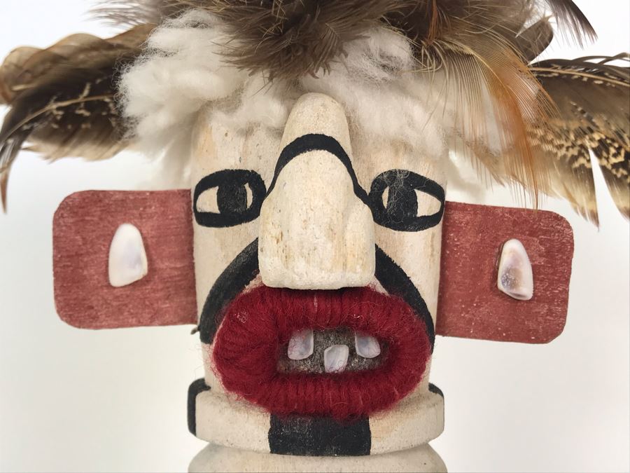 Signed Native American Kachina Doll 8W X 10H [Photo 4]