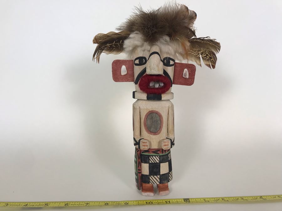 Signed Native American Kachina Doll 8W X 10H [Photo 2]