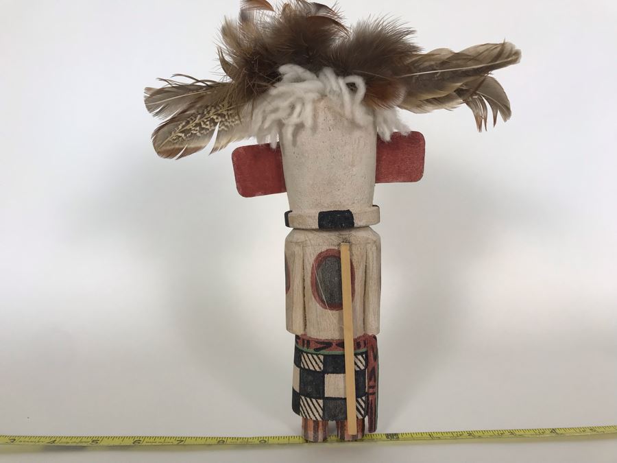 Signed Native American Kachina Doll 8W X 10H [Photo 8]
